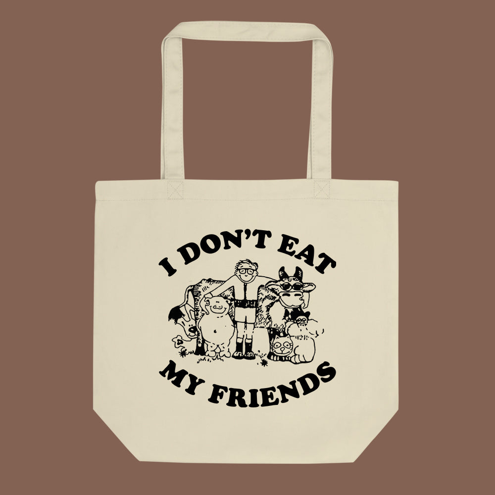 I Don't Eat My Friends Tote Bag BST Bag shopbst bstlovesyou instagram Pinterest quote 