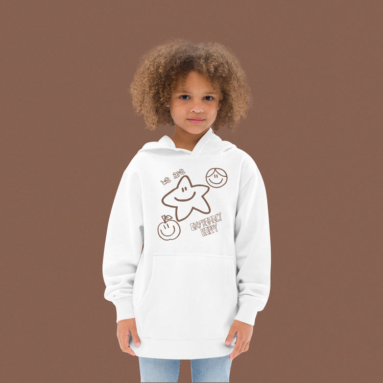 Extremely Happy Kids Hoodie BST baby bst bstlovesyou face happy hoodie kid kids kids wear long sleeve shopbst sweatshirt we are extremely youth