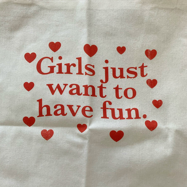 Girls Just Want To Have Fun Bag BST Bag shopbst bstlovesyou instagram Pinterest quote 