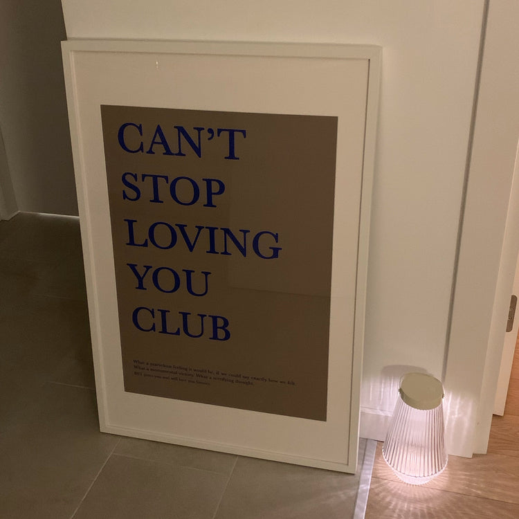 Can't Stop Loving You Poster BST Poster shopbst bstlovesyou instagram Pinterest quote 