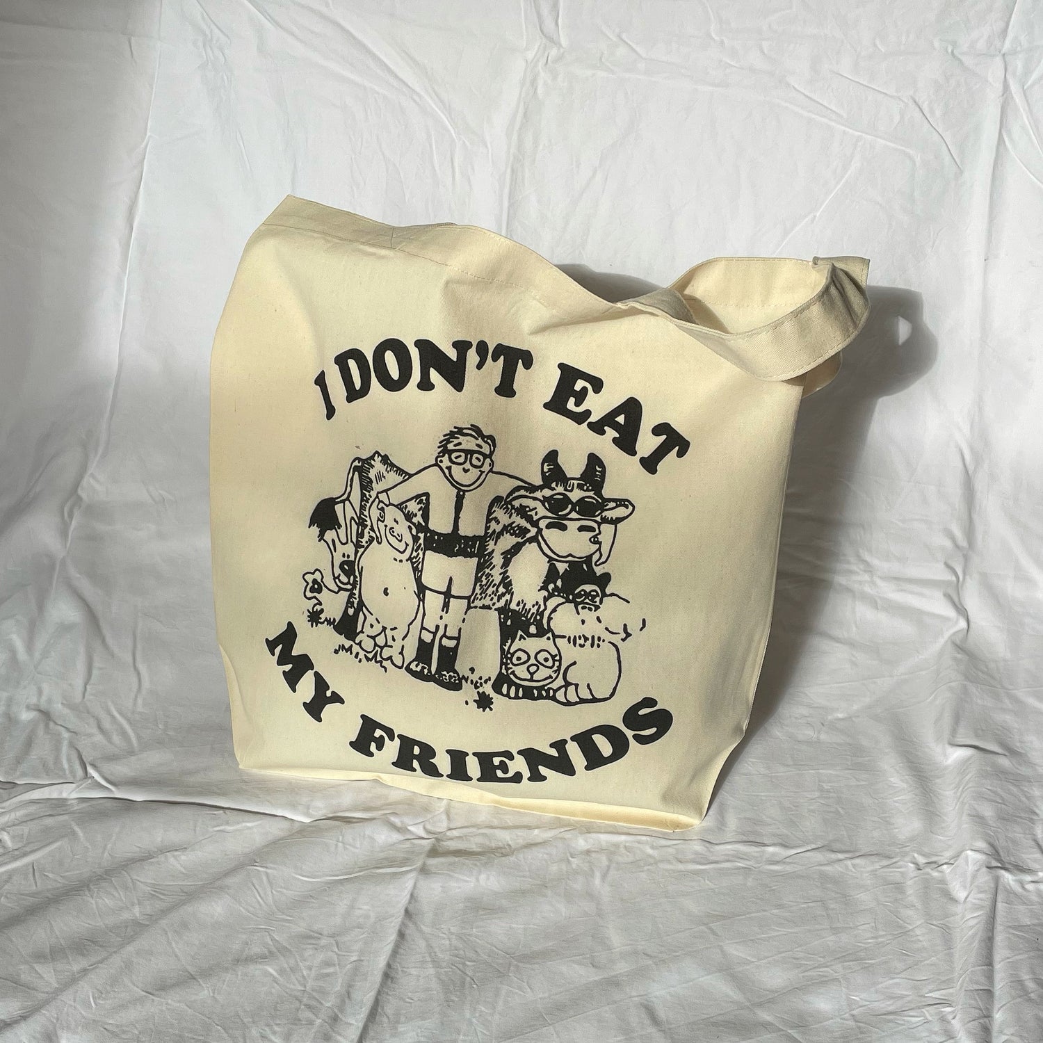 I Don't Eat My Friends Tote Bag BST Bag shopbst bstlovesyou instagram Pinterest quote 