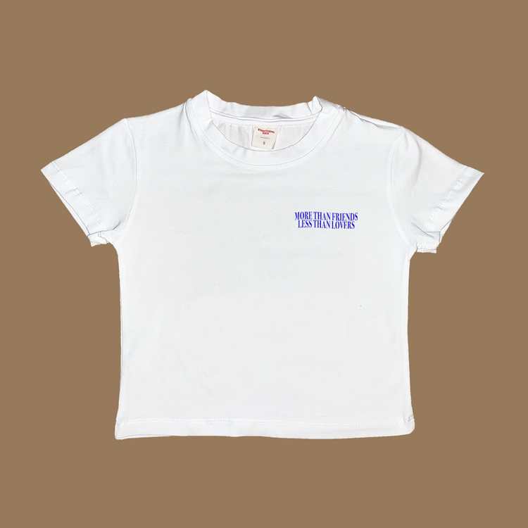 More Than Friends Baby Tee