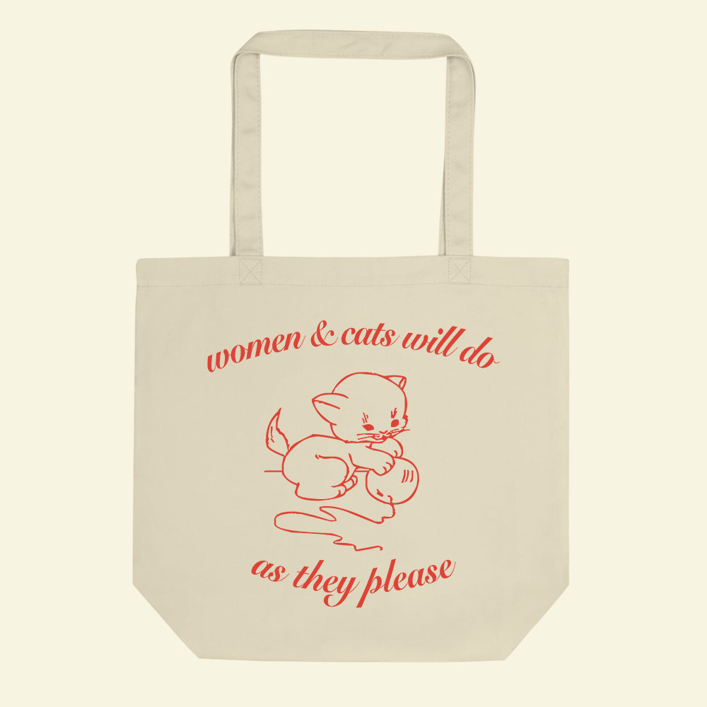 Women & Cats Tote Bag BST Bag shopbst bstlovesyou instagram Pinterest quote 