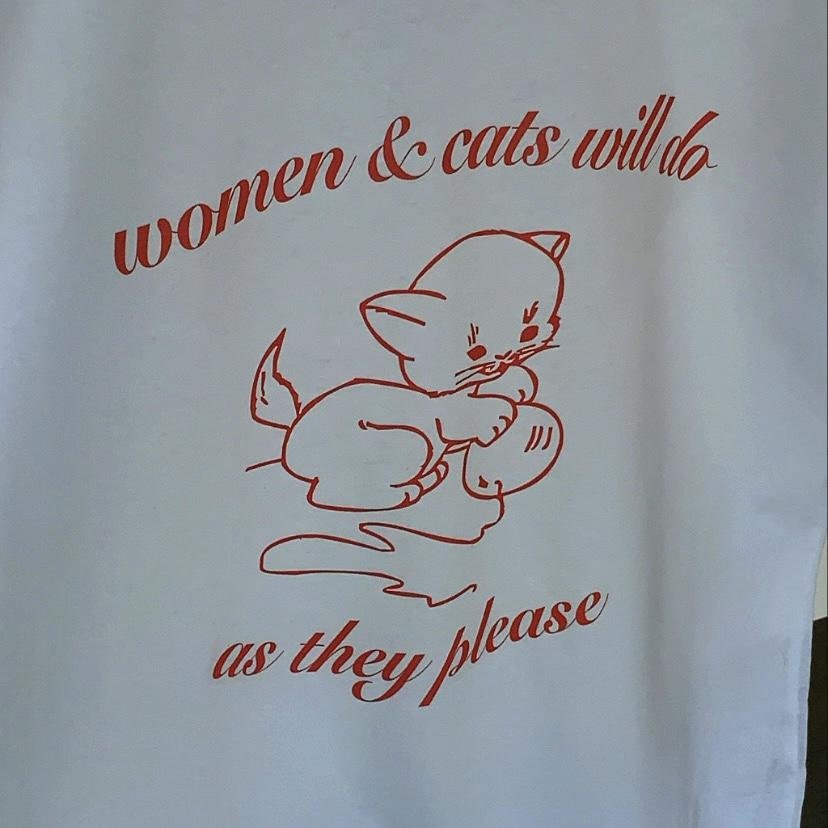 Women & Cats T-Shirt - Image 3