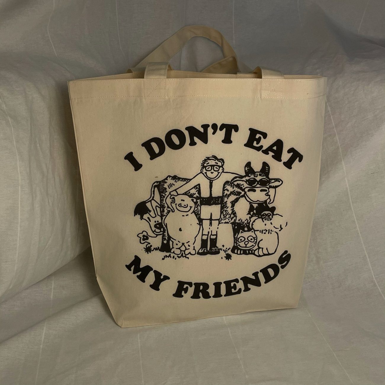 I Don't Eat My Friends Tote Bag - Image 2