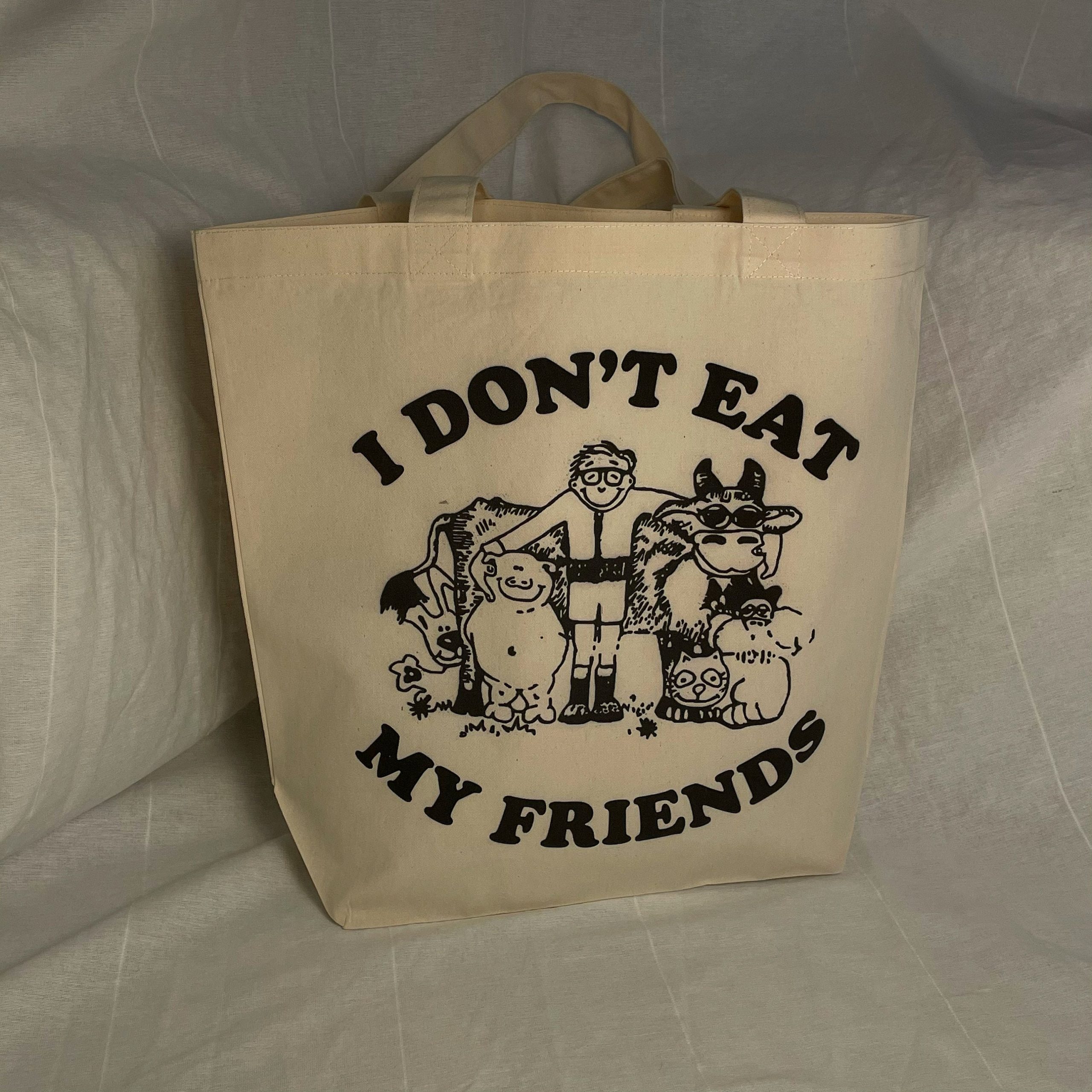 I Don't Eat My Friends Tote Bag - Image 2