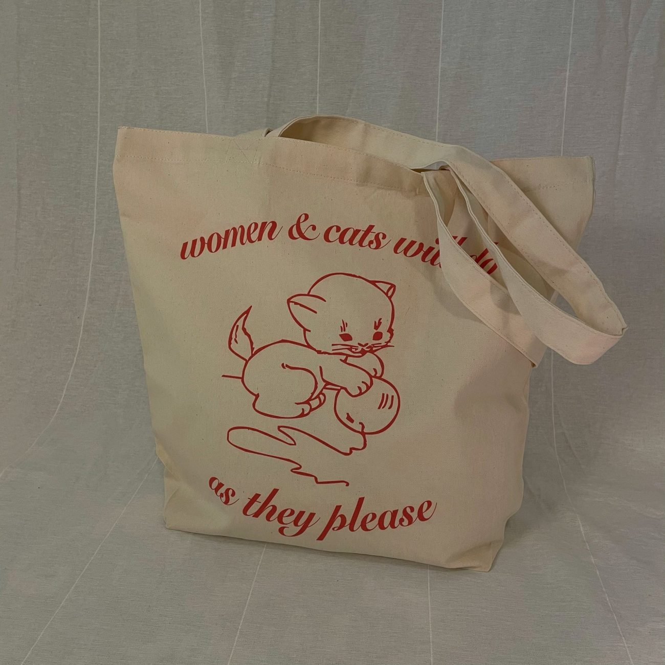 Women & Cats Tote Bag