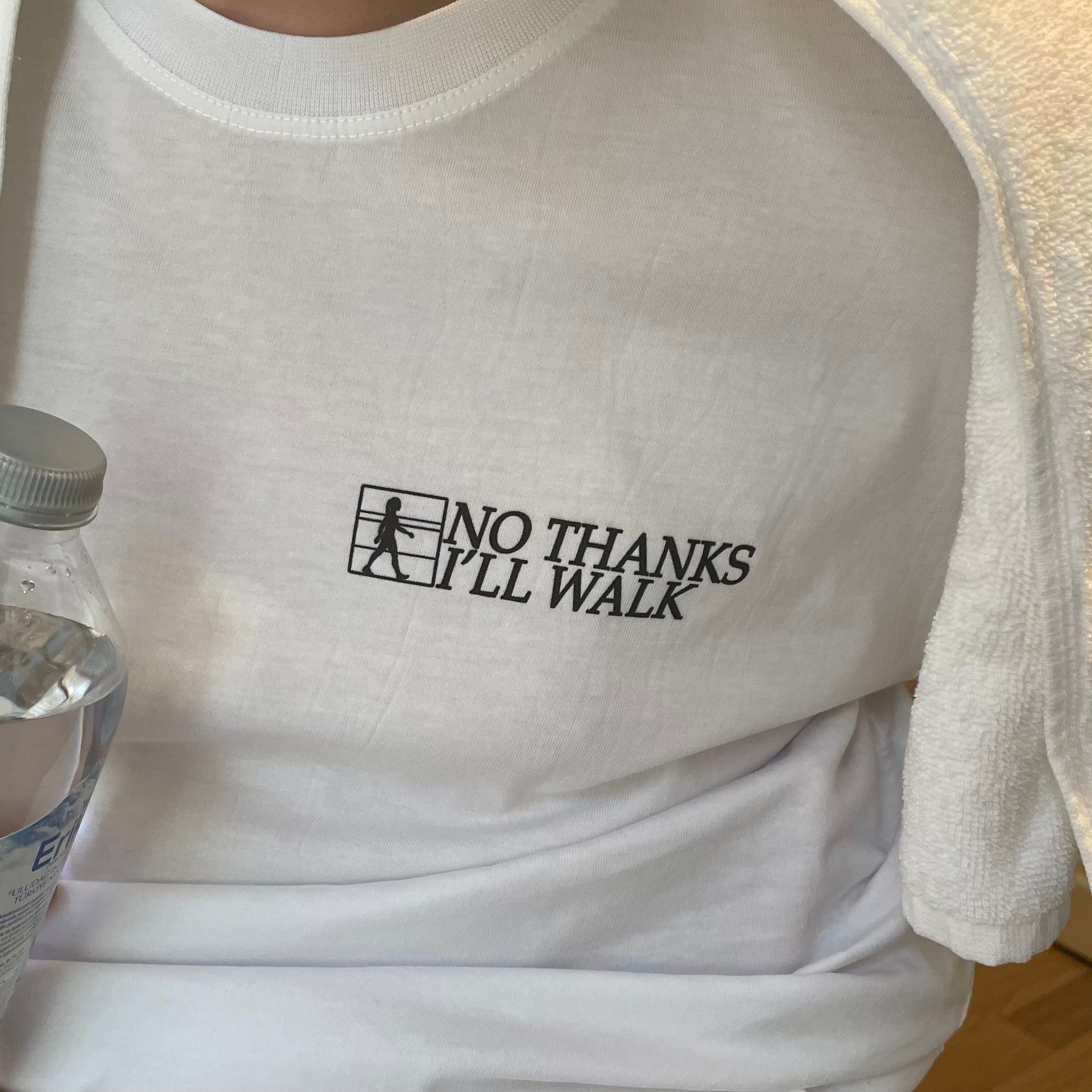 No Thanks I'll Walk T-Shirt - Image 2