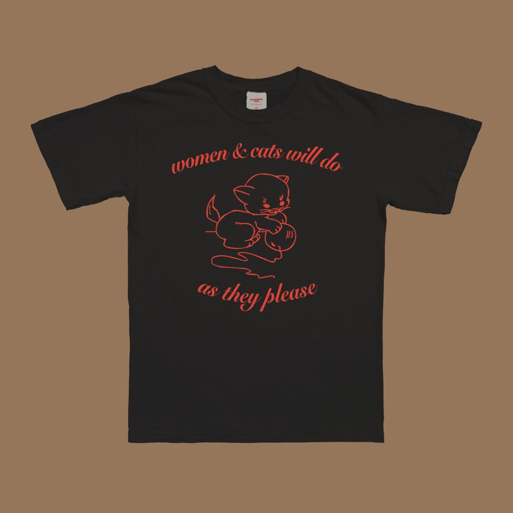 Women & Cats T-Shirt - Image 6