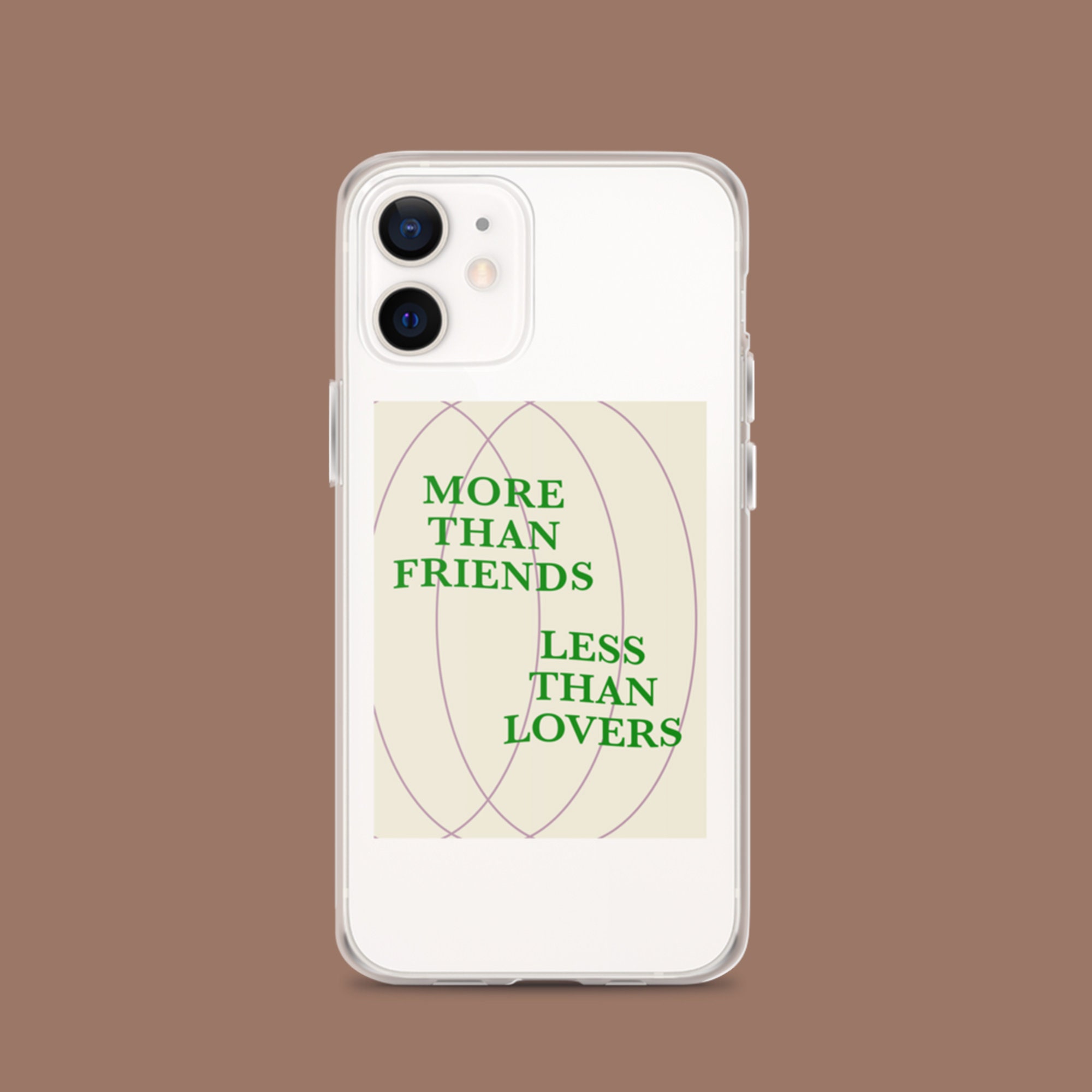 More Than Friends iPhone Case - Image 2
