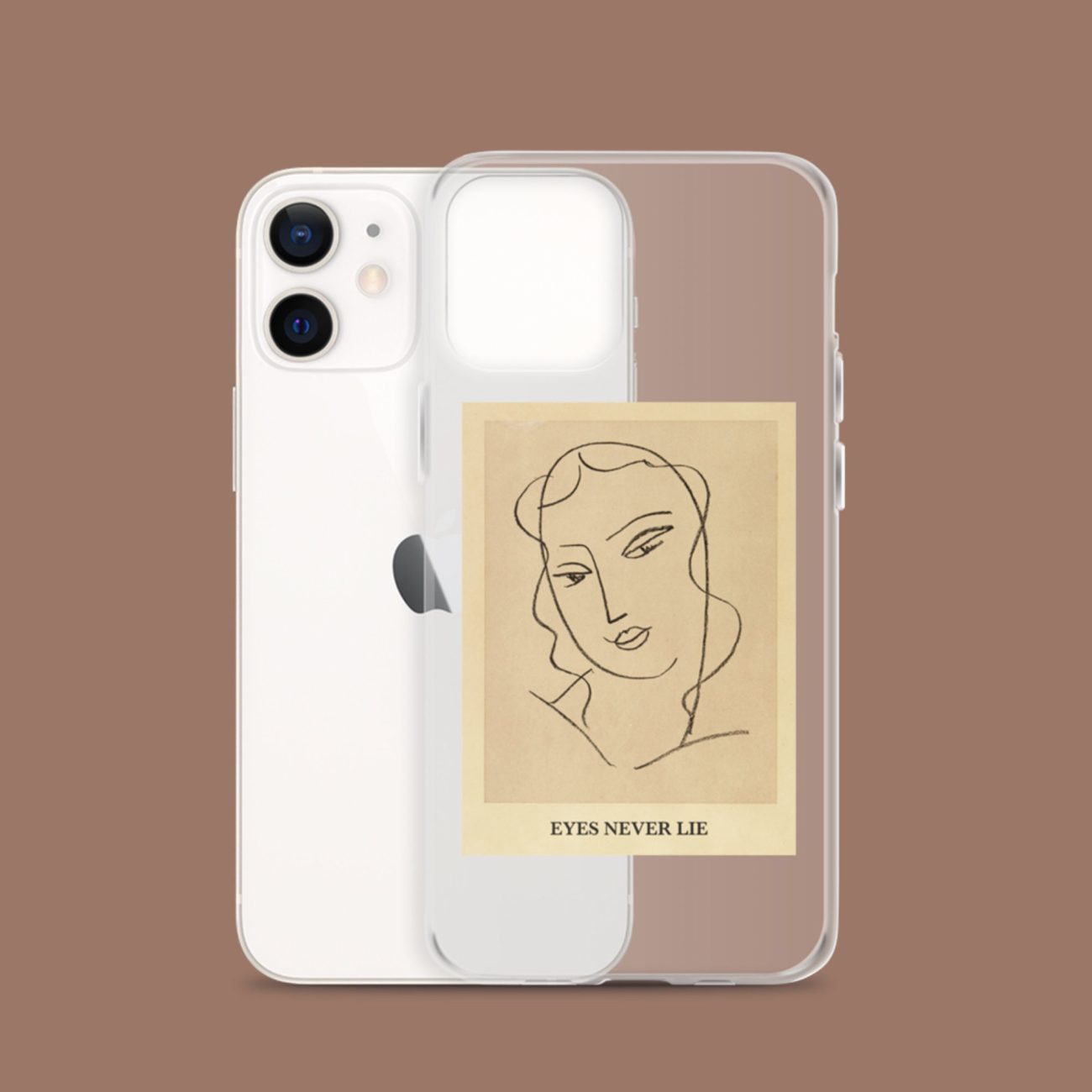 Eyes Never Lie iPhone Case - Image 2