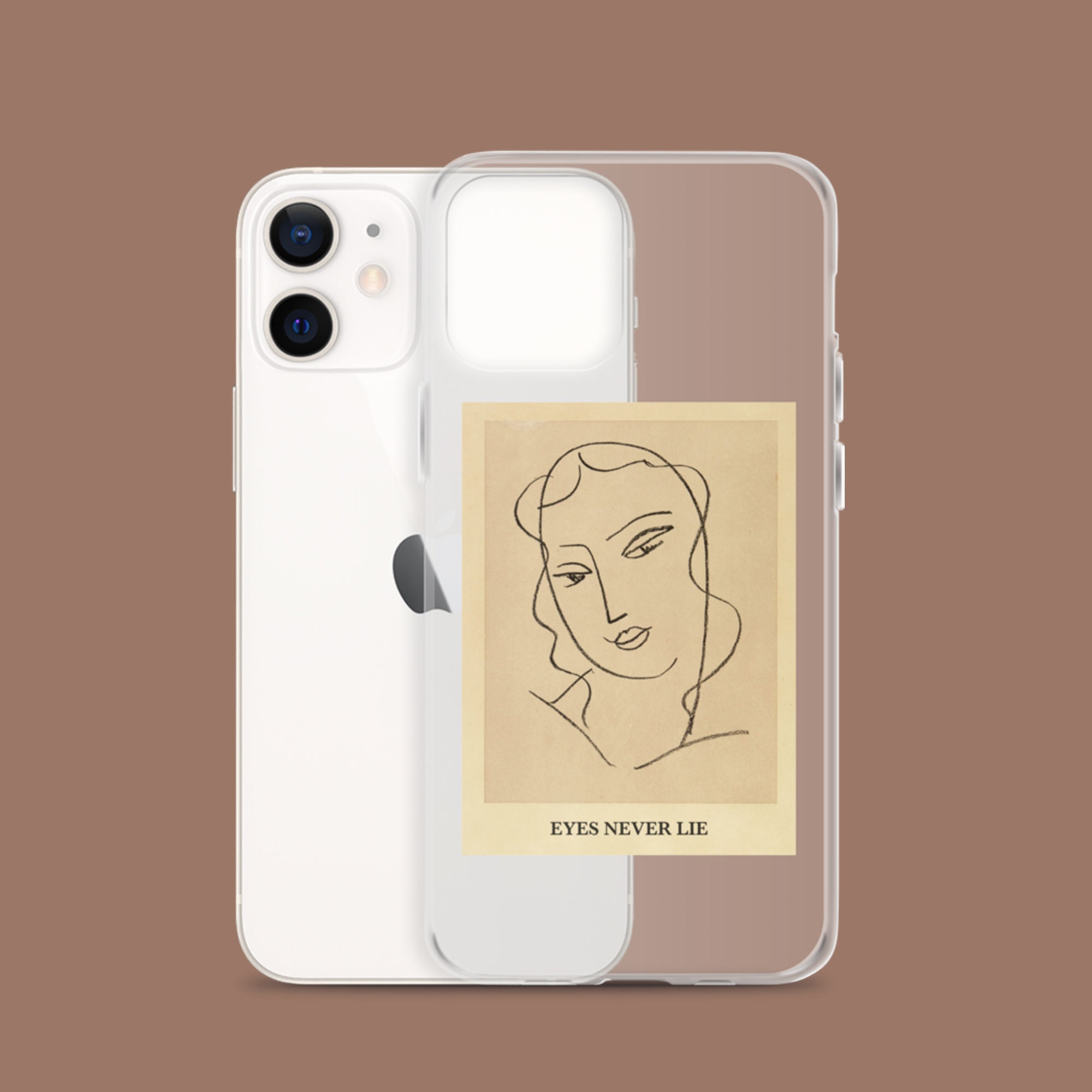 Eyes Never Lie iPhone Case - Image 2