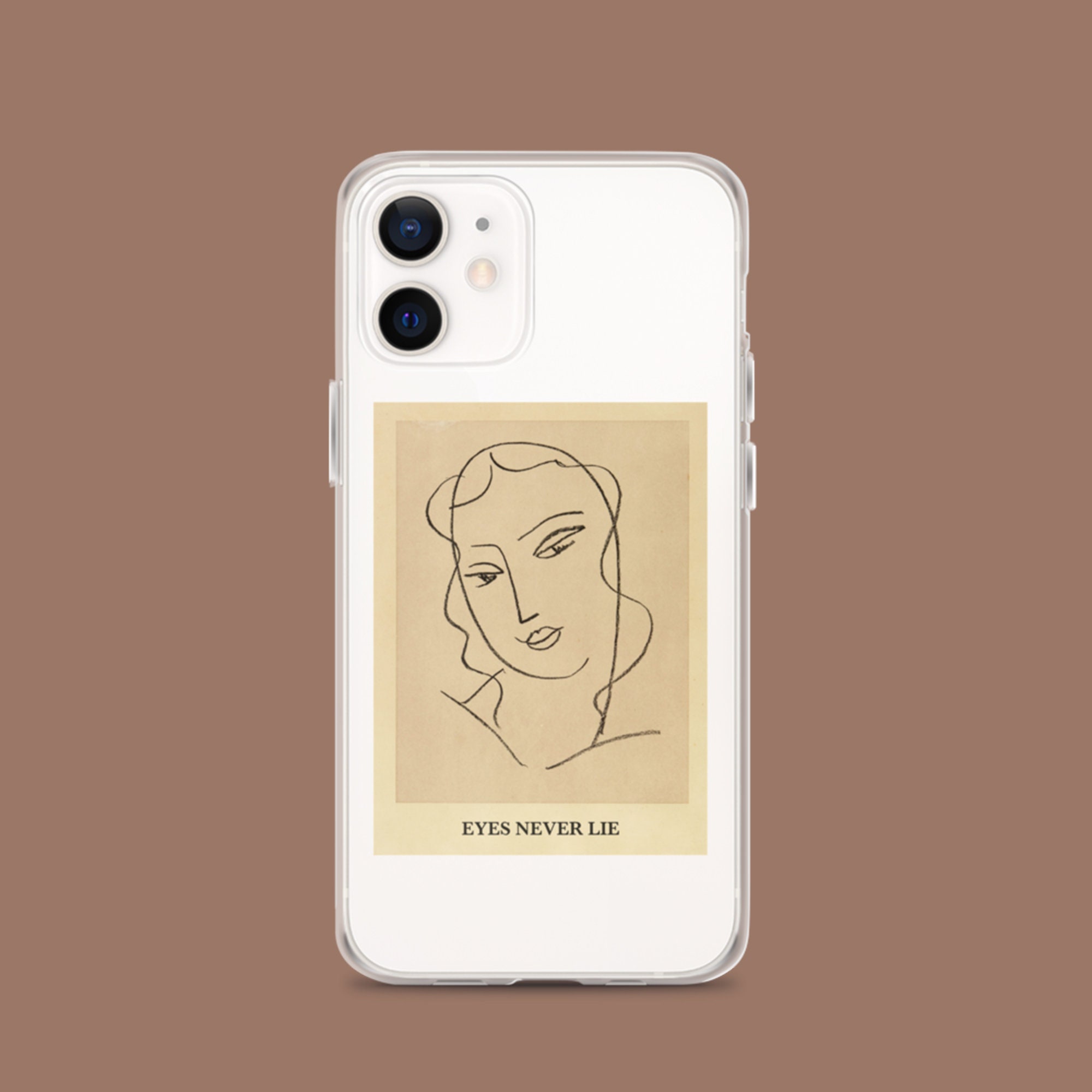 Eyes Never Lie iPhone Case