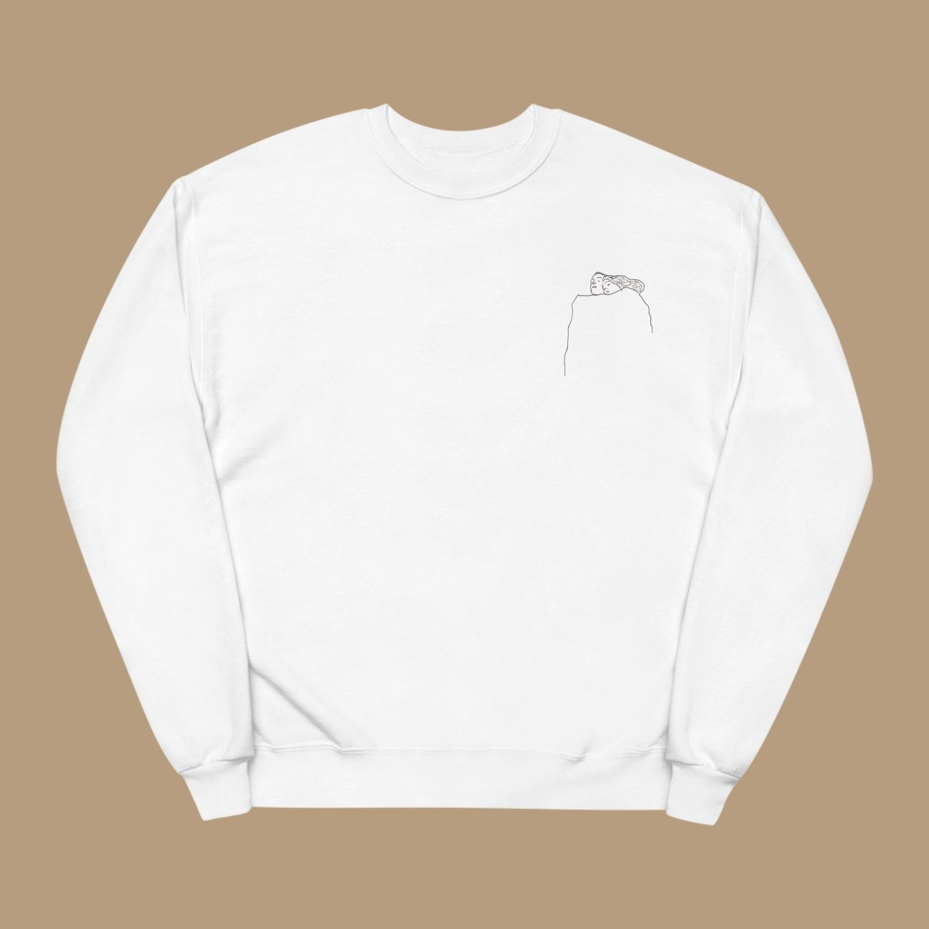 Sleeping Couple Sweatshirt - Image 2