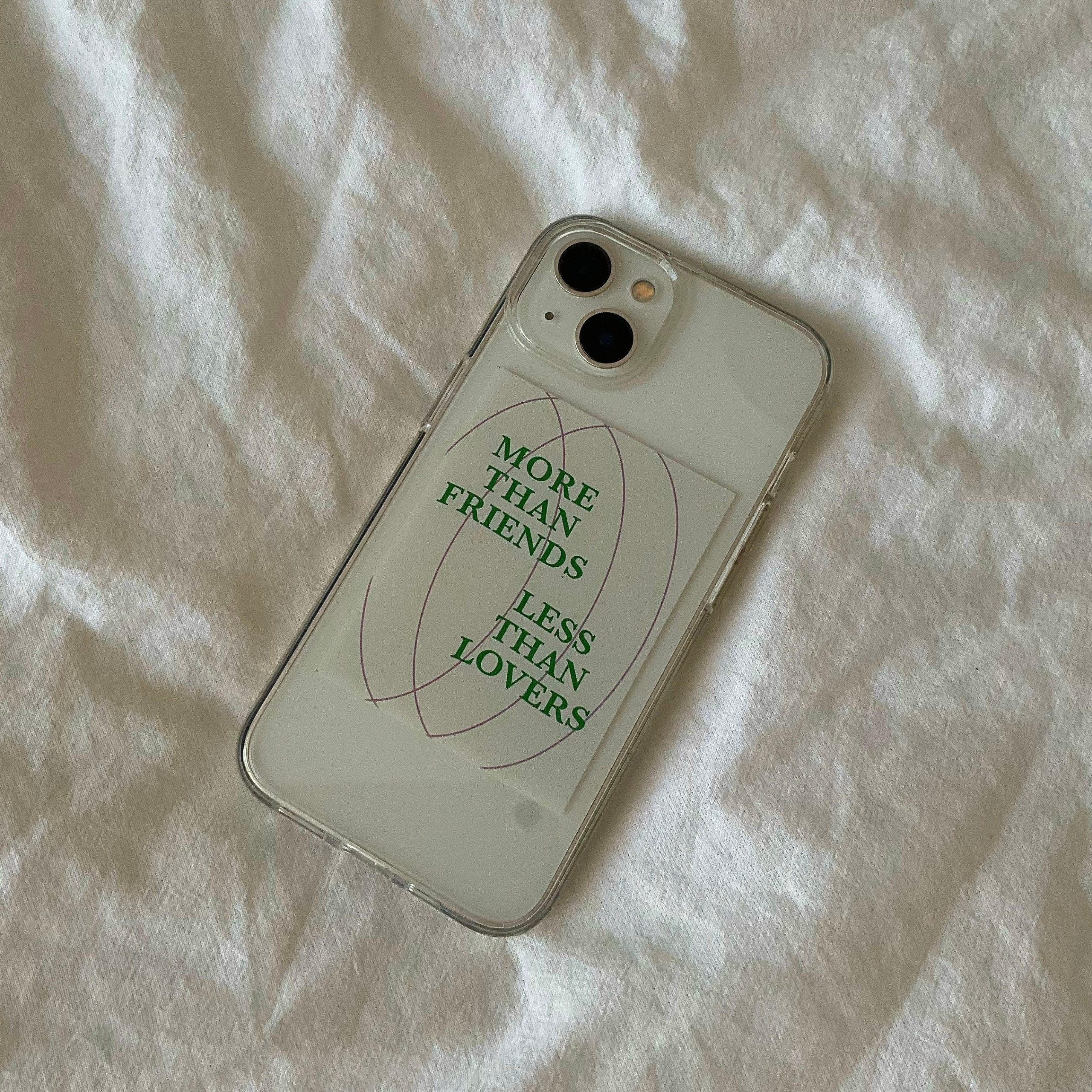 More Than Friends iPhone Case