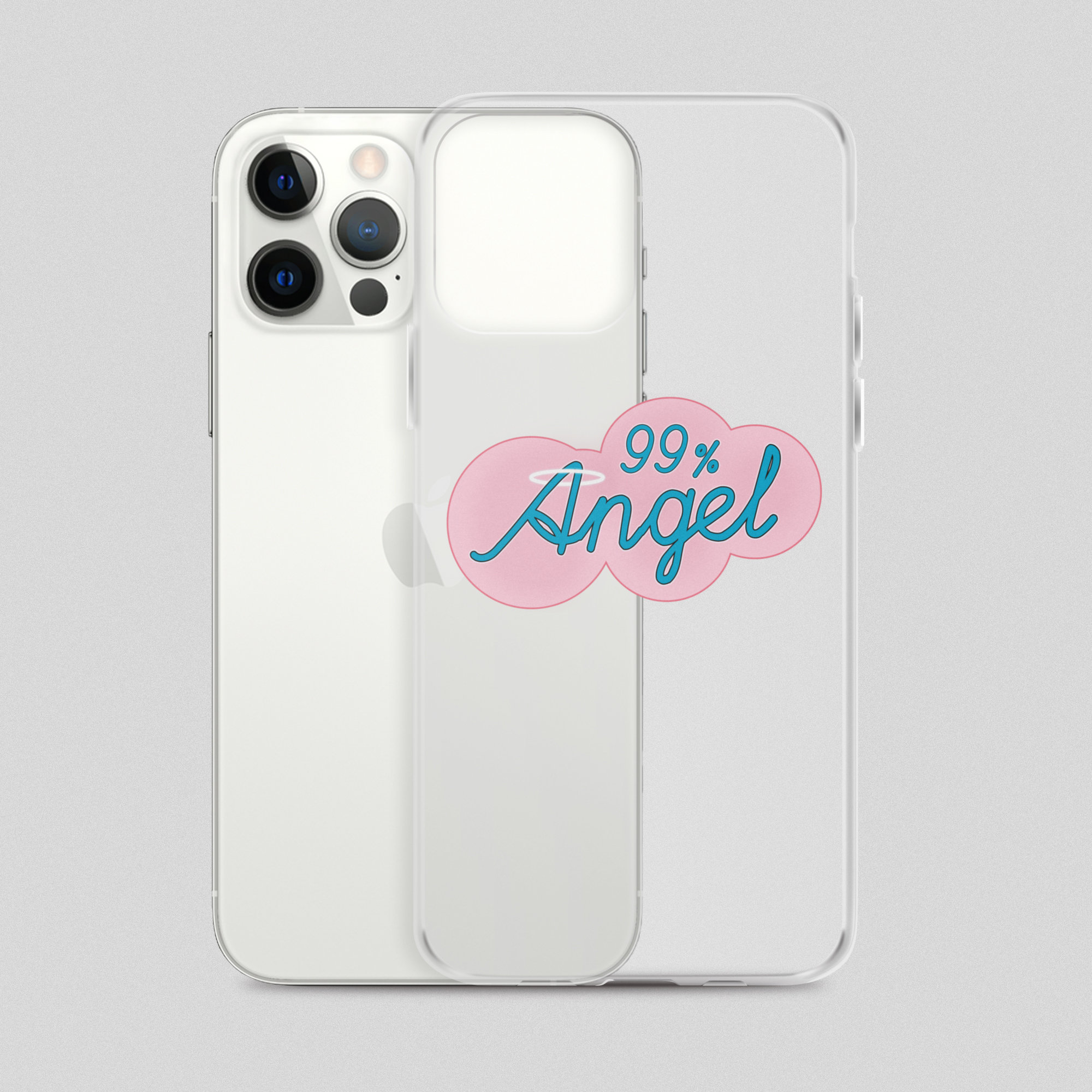 99% Angel iPhone Case - Image 2