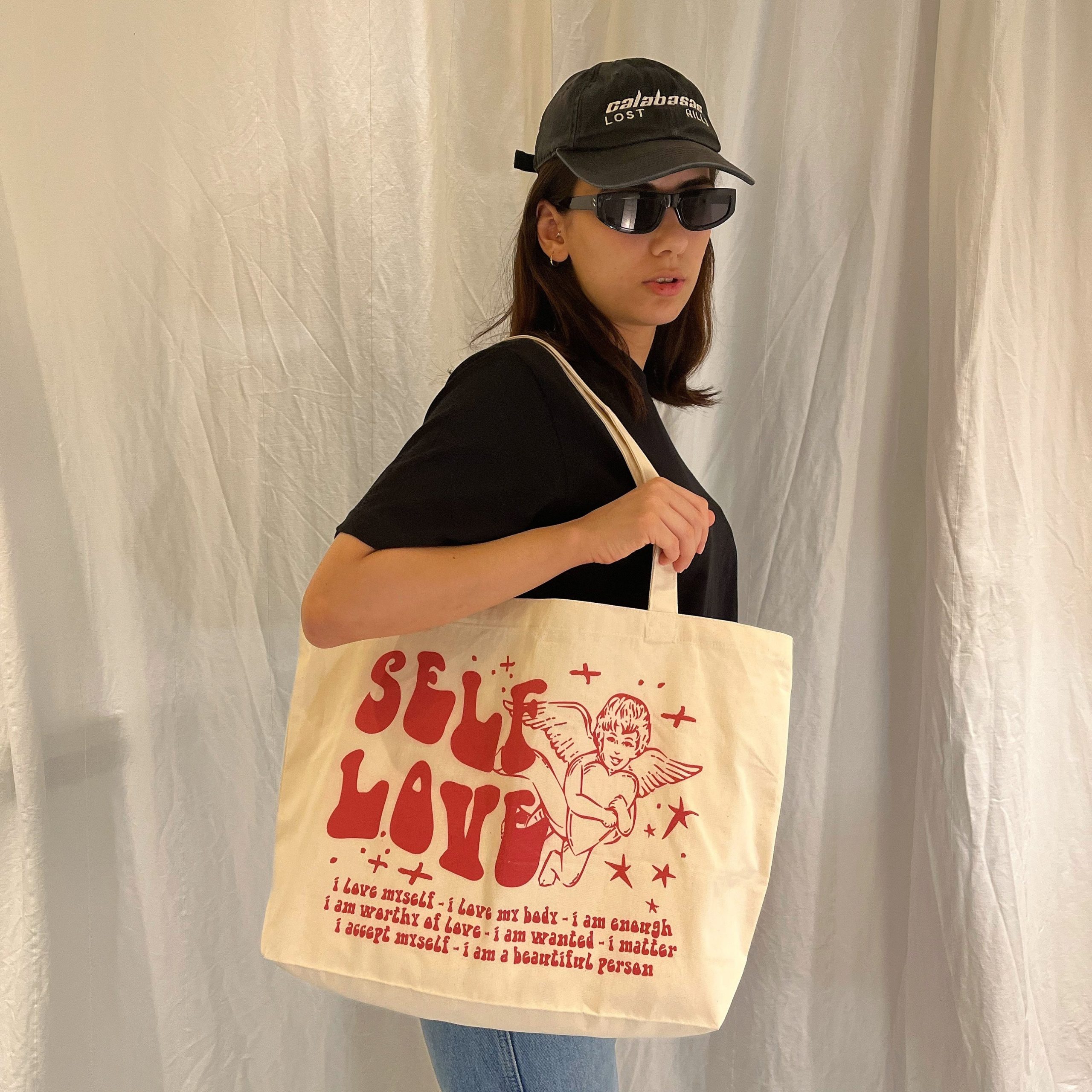 Self Love Large Tote Bag - Image 2