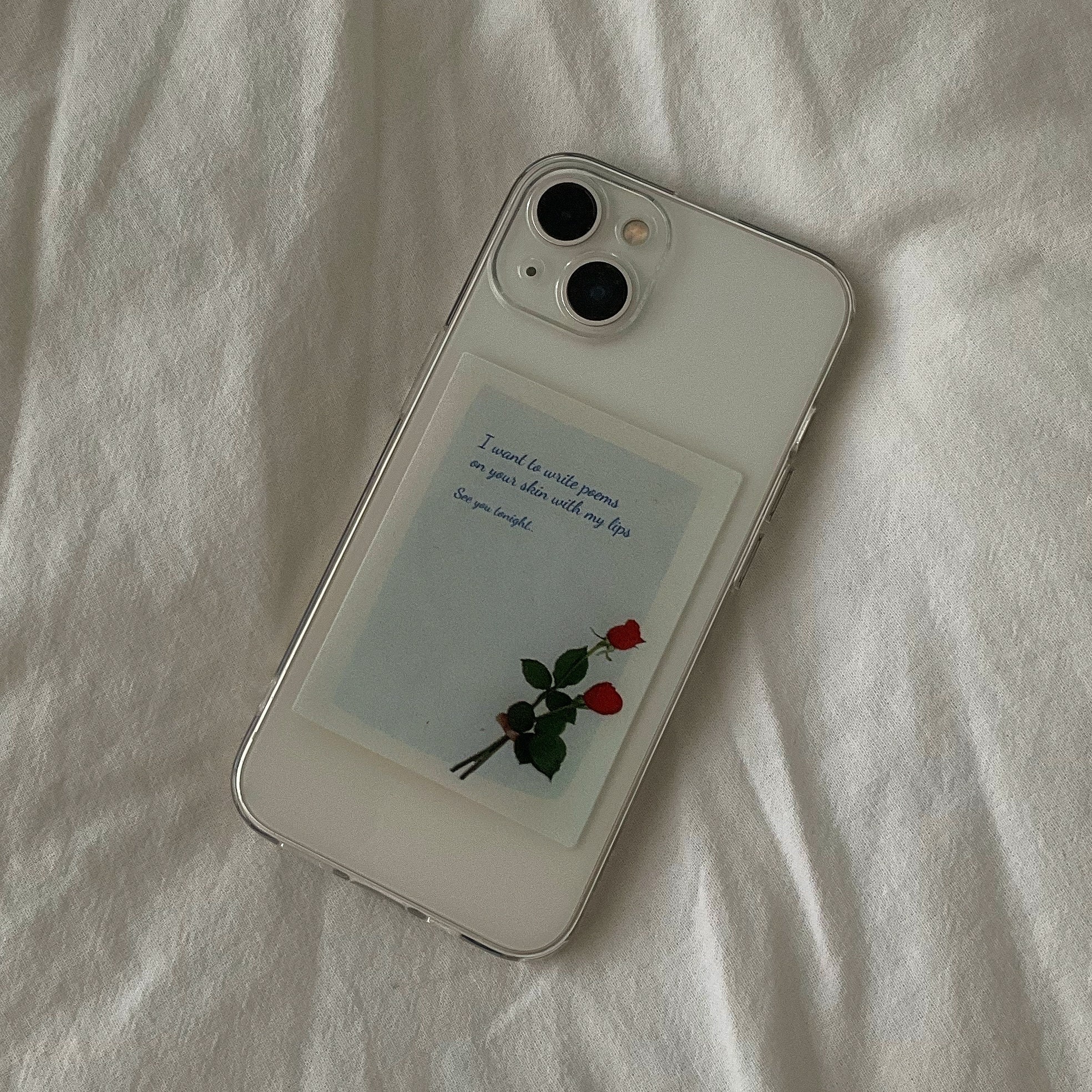 Poems iPhone Case