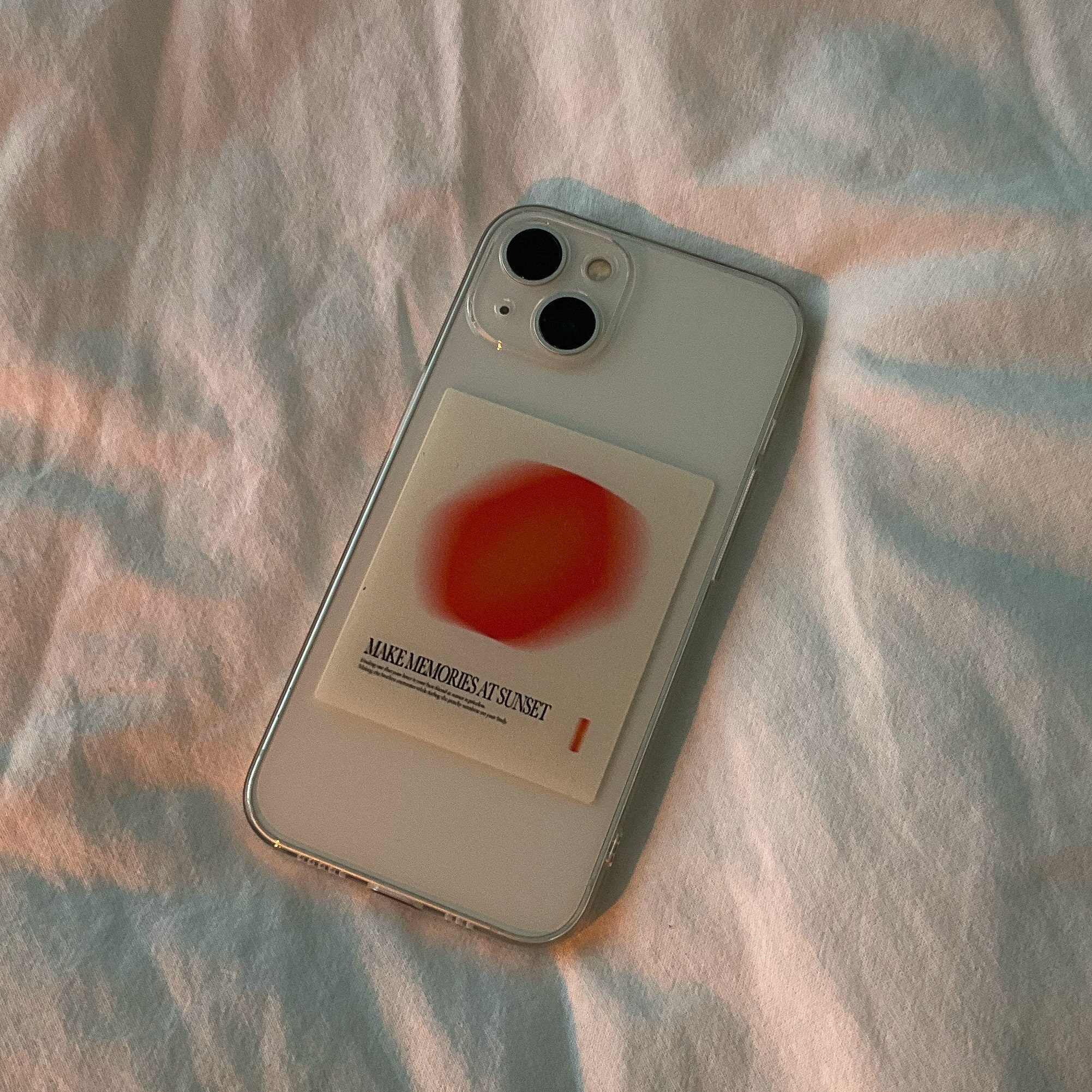 Memories At Sunset iPhone Case