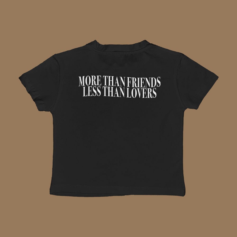 More Than Friends Baby Tee - Image 4