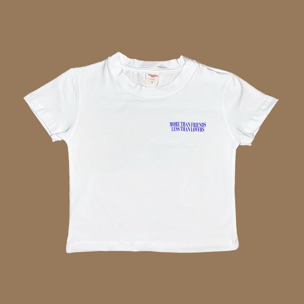 More Than Friends Baby Tee - Image 3