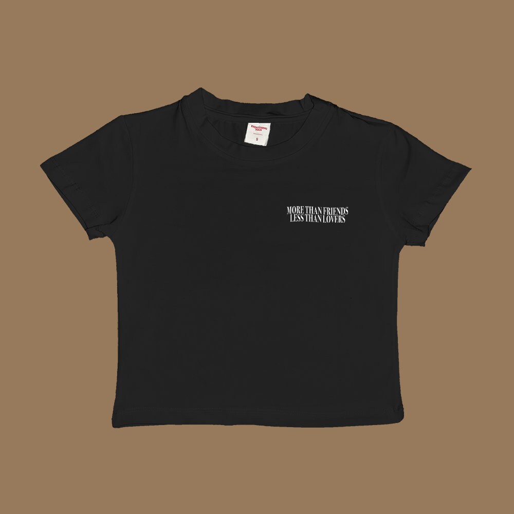 More Than Friends Baby Tee - Image 5