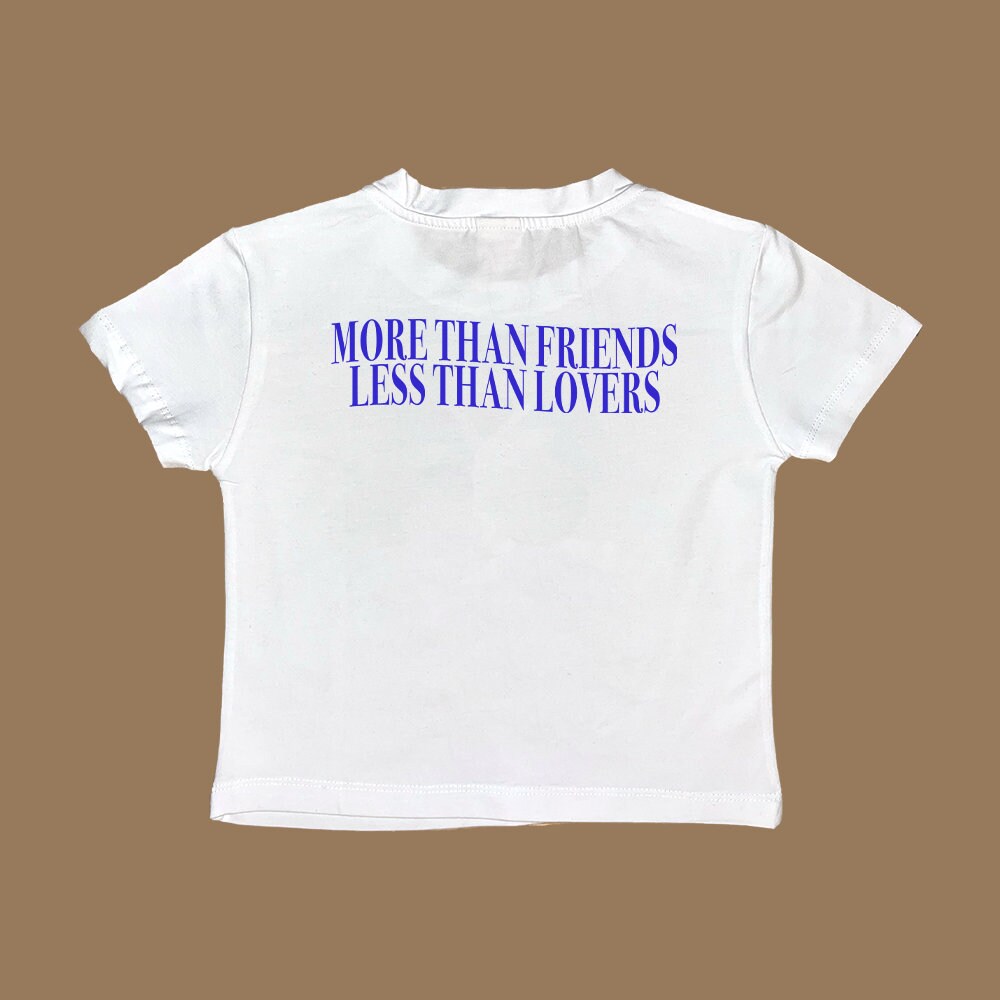 More Than Friends Baby Tee - Image 2