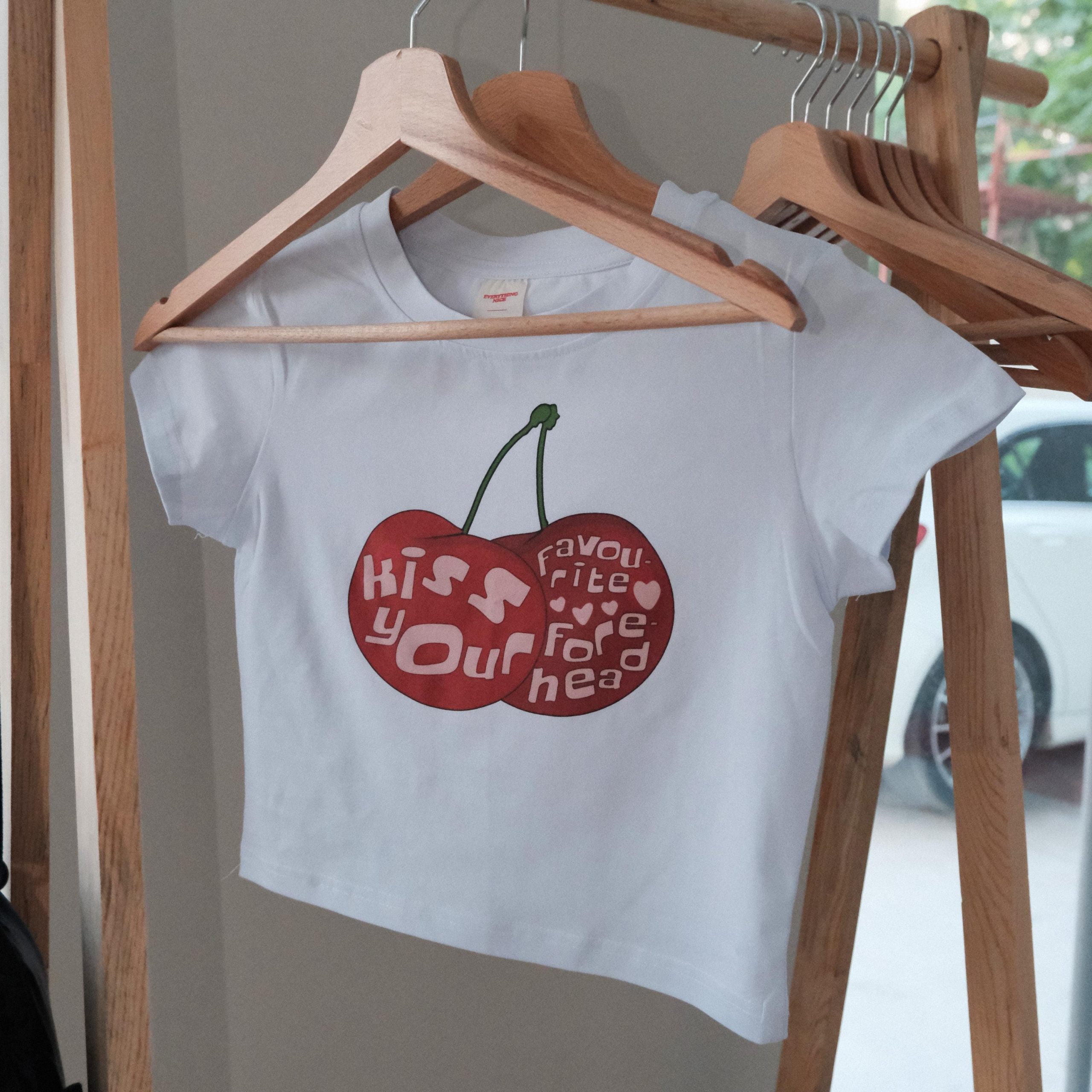 Kiss Your Favorite Forehead Baby Tee - Image 2