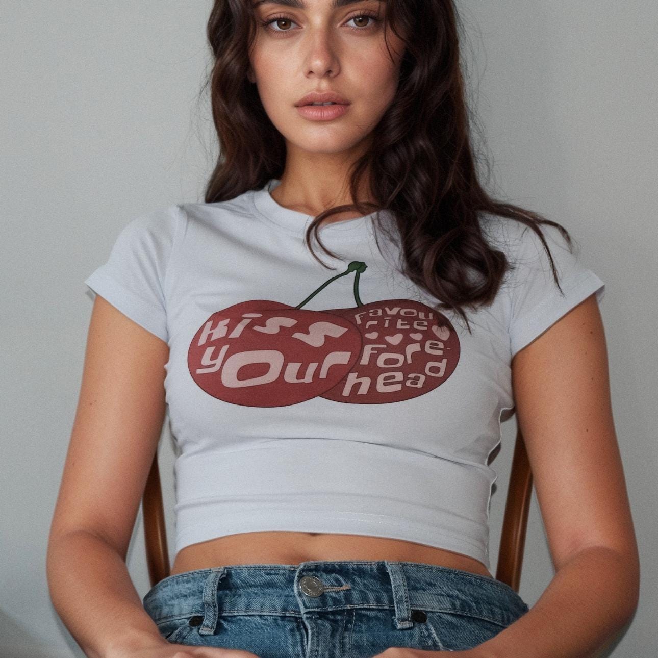 Kiss Your Favorite Forehead Baby Tee