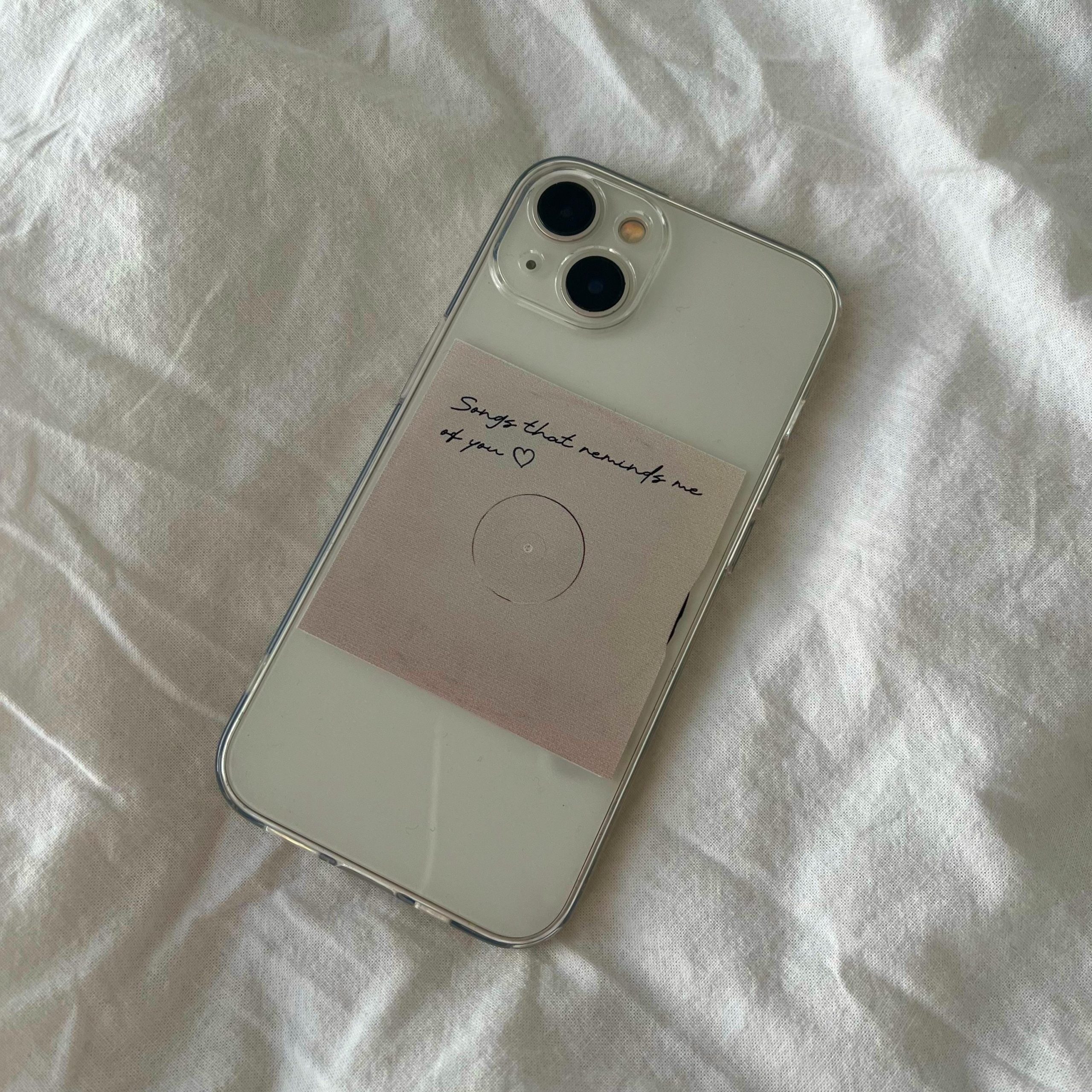 Songs That Reminds Me Of You iPhone Case