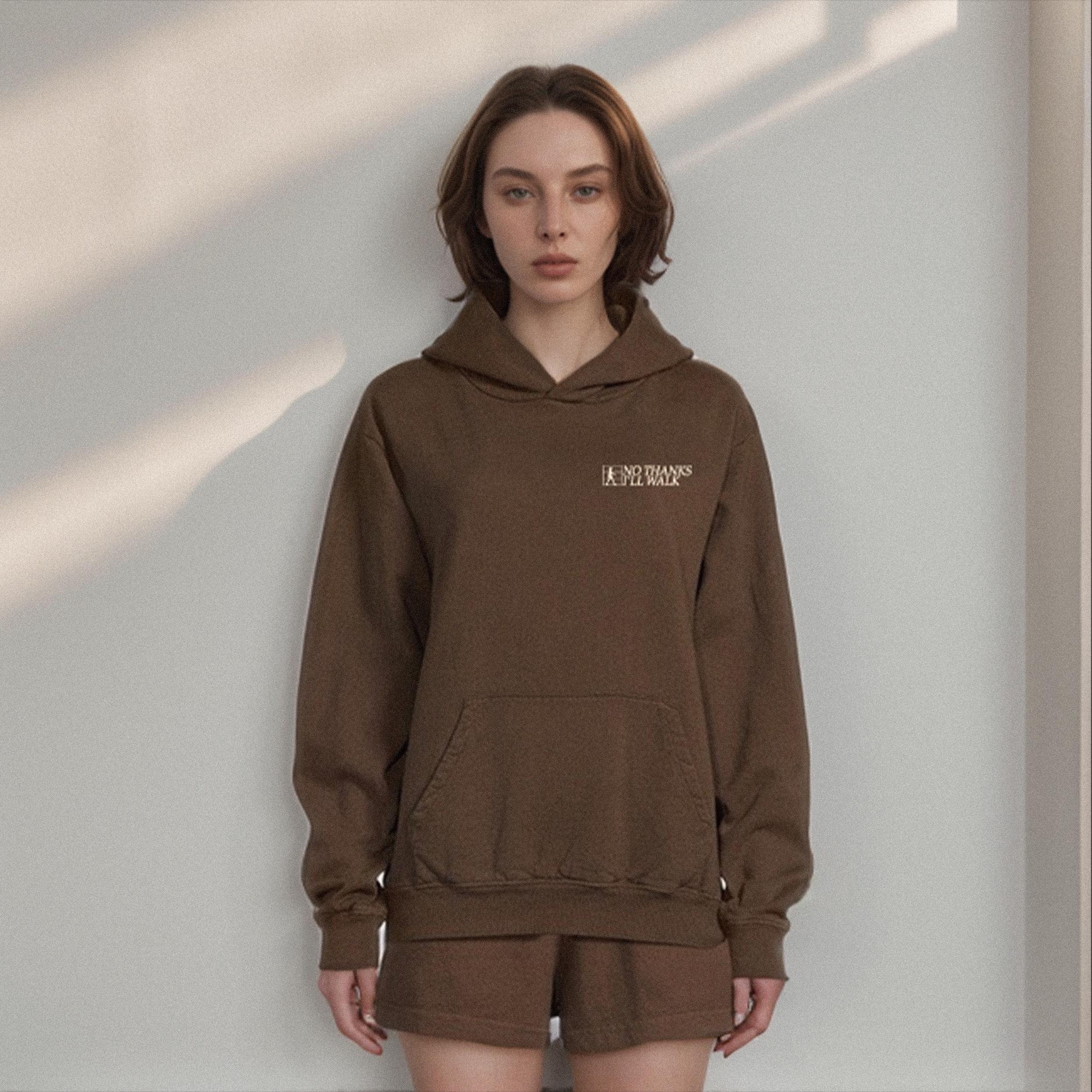 No Thanks I'll Walk Hoodie