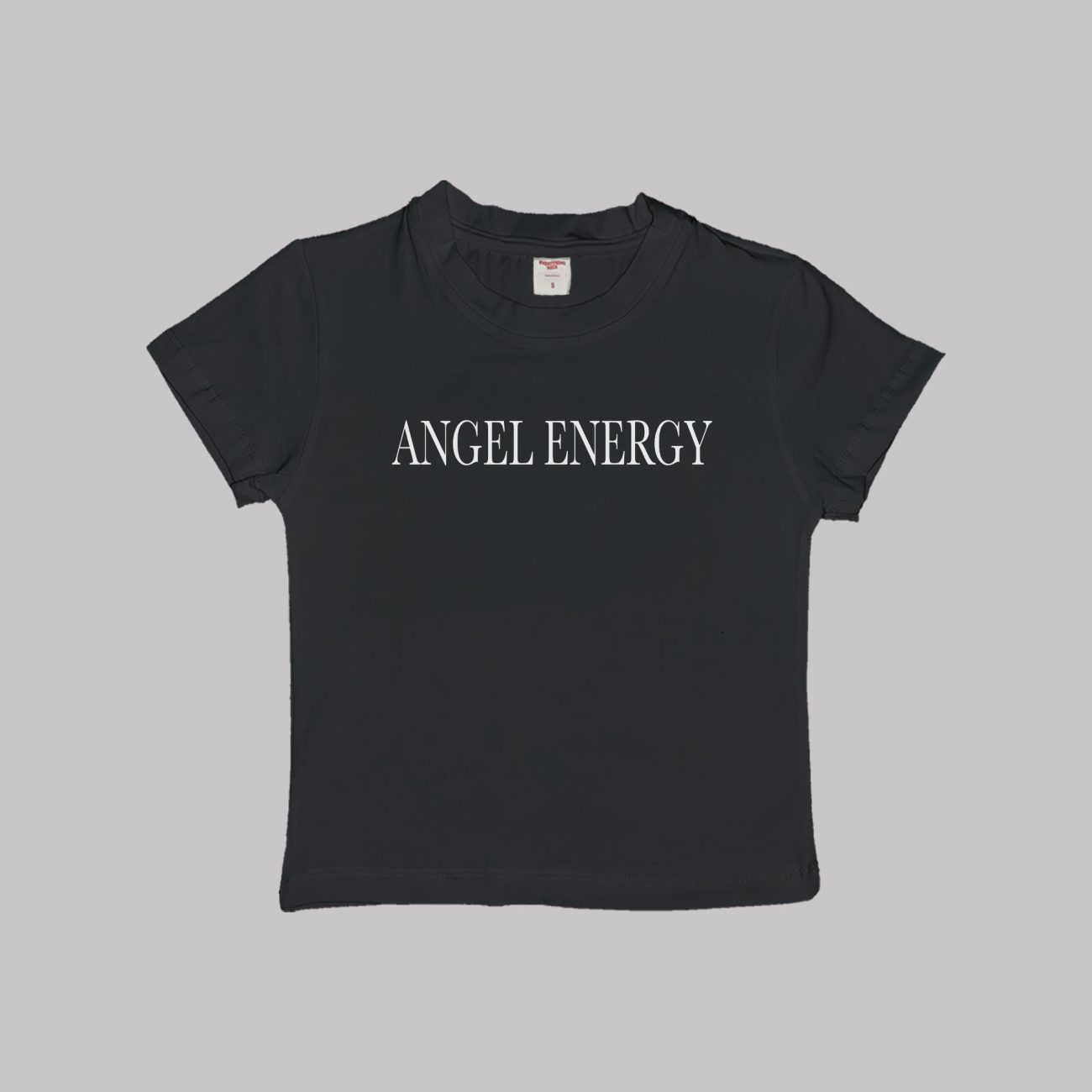Angel Energy Baby Tee Crop Top Shirt - Image 3