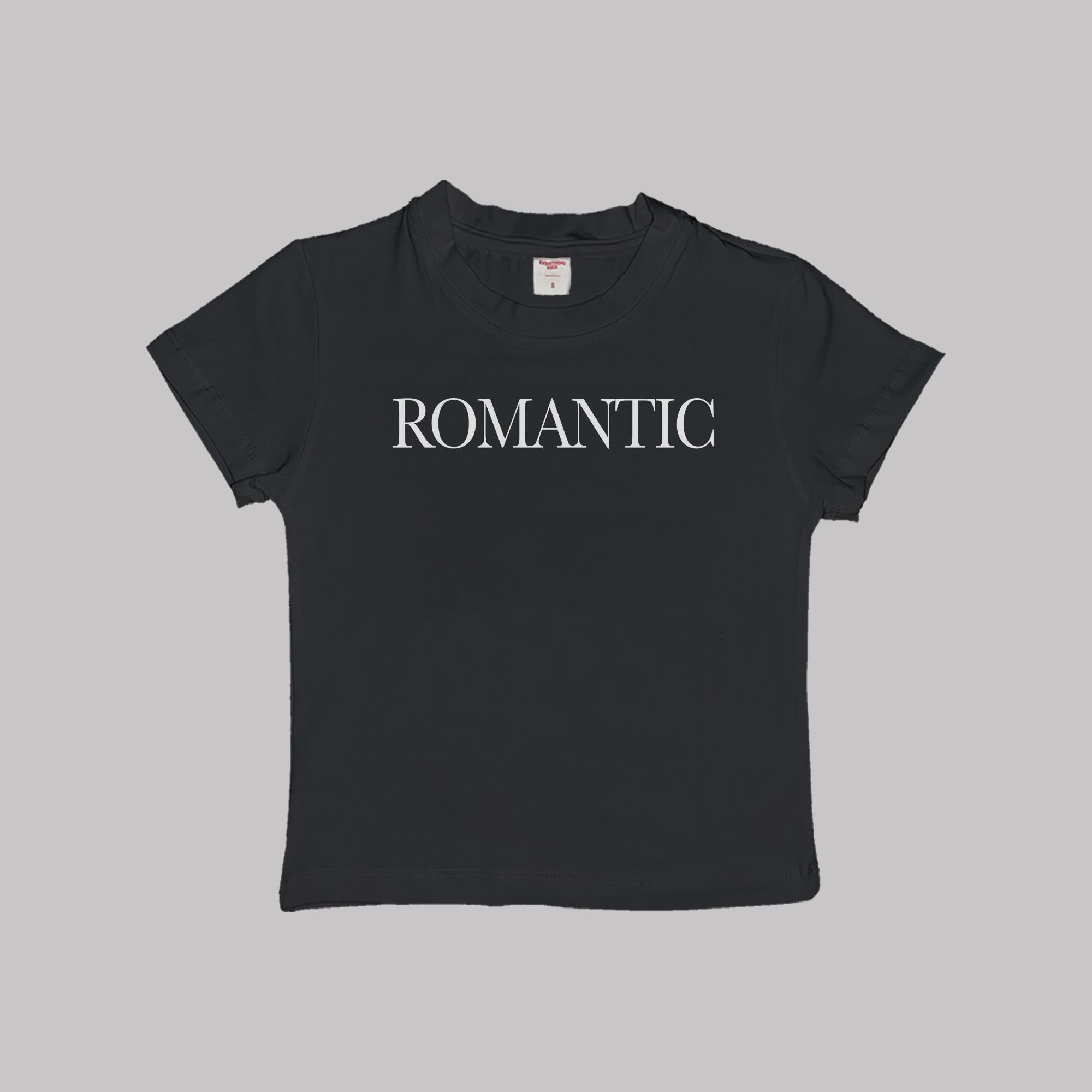 Romantic Baby Tee Crop Top Shirt - Image 3