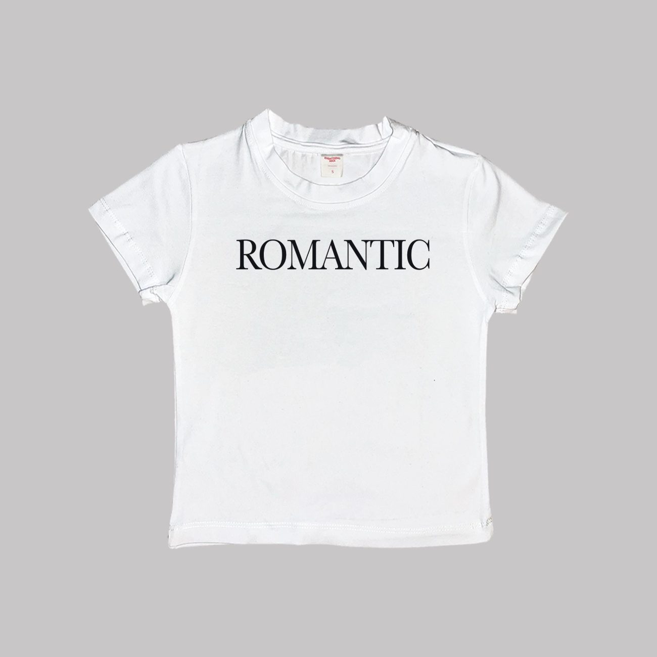 Romantic Baby Tee Crop Top Shirt - Image 2