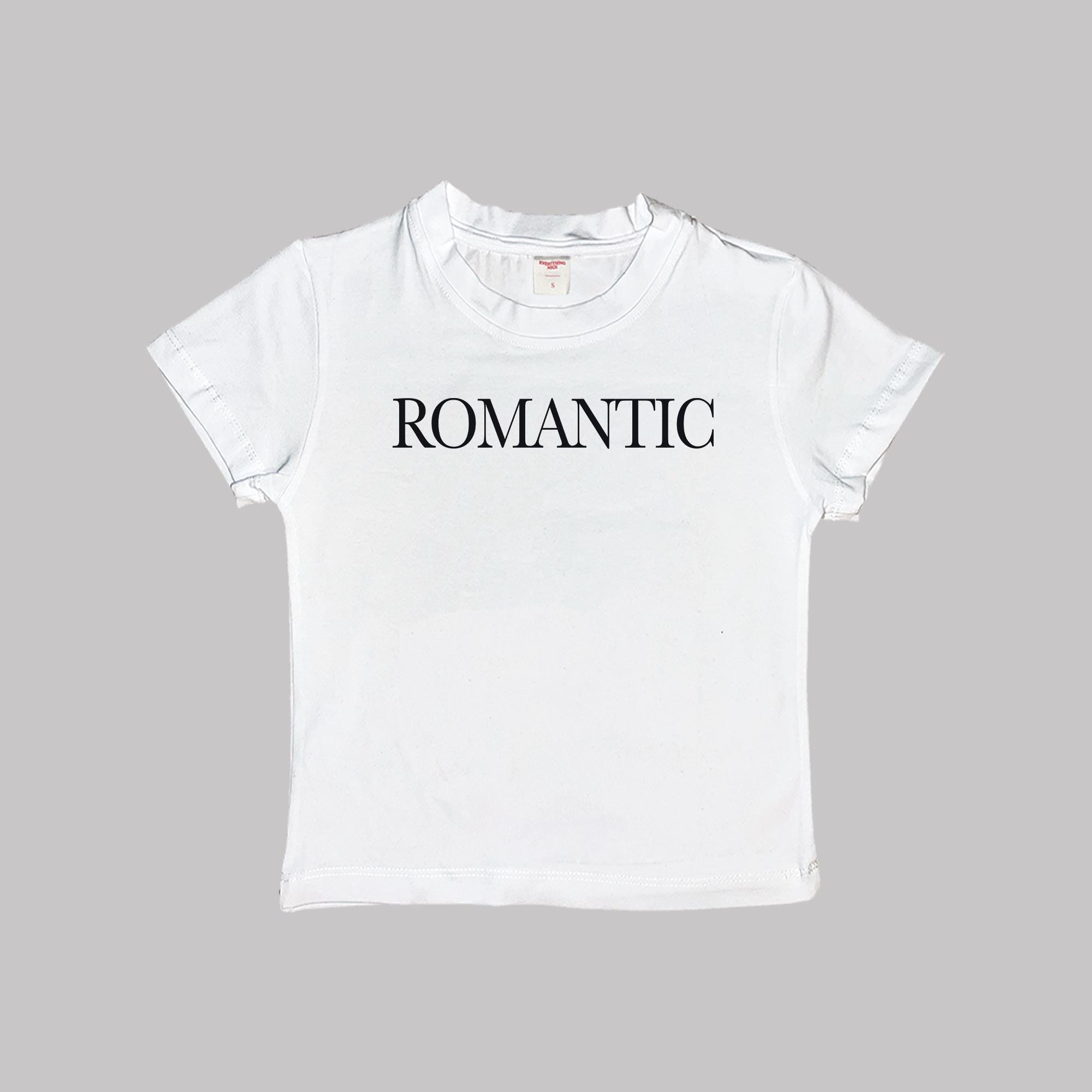 Romantic Baby Tee Crop Top Shirt - Image 2