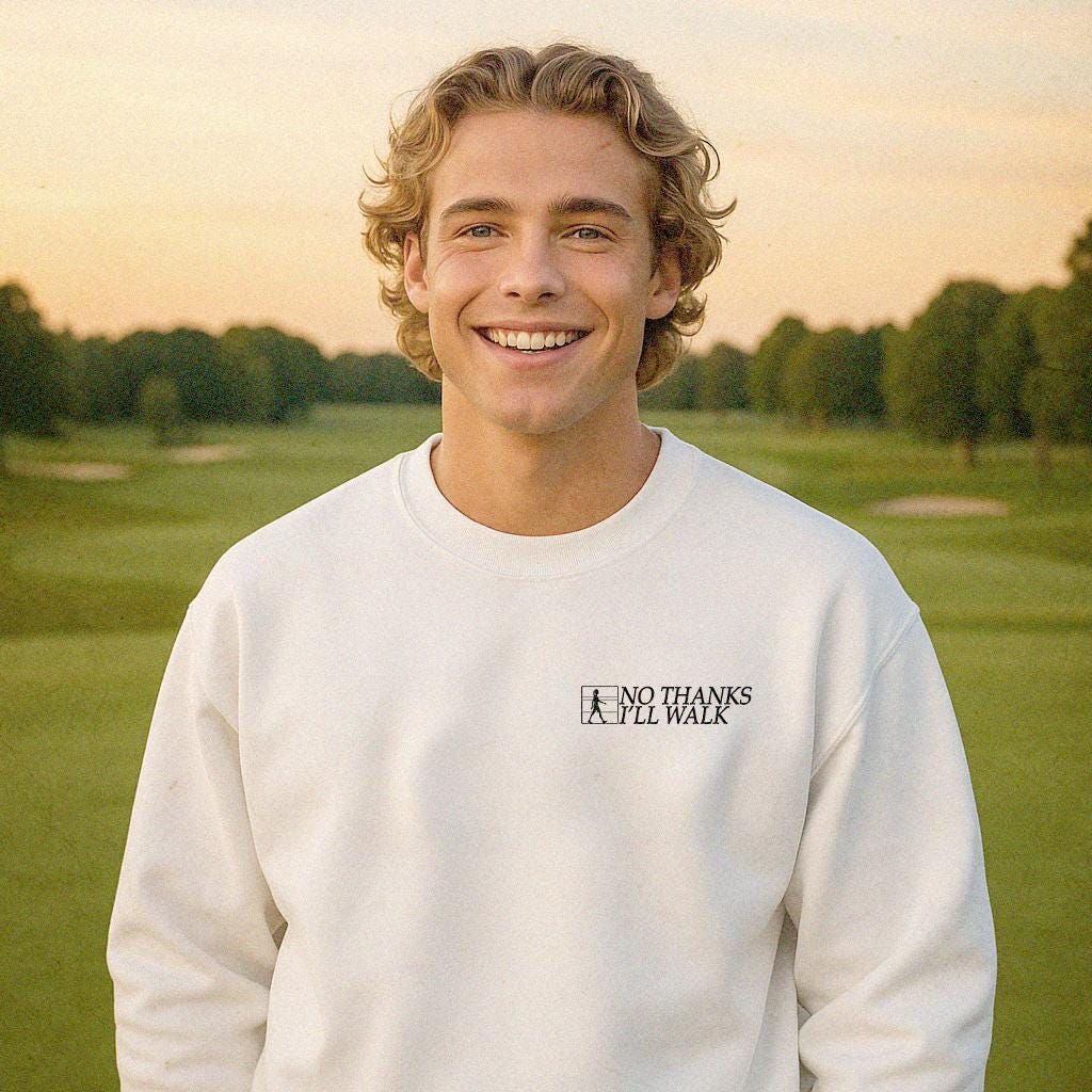 No Thanks I'll Walk Sweatshirt