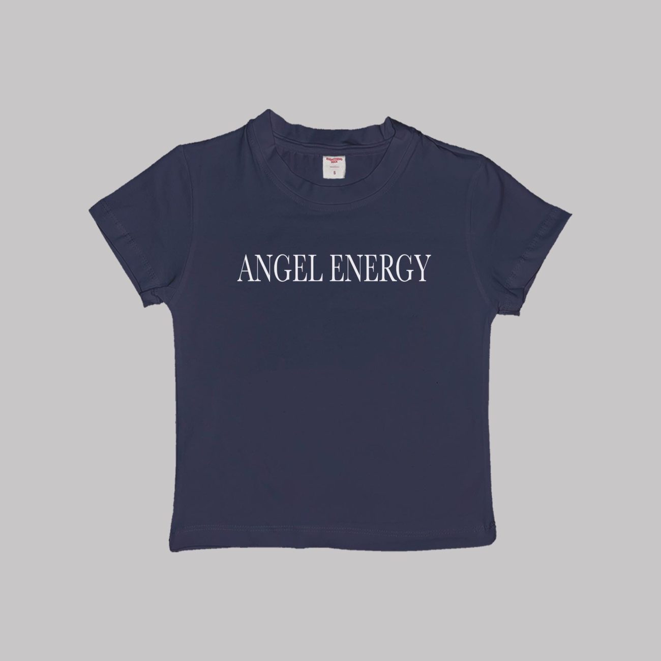 Angel Energy Baby Tee Crop Top Shirt - Image 2